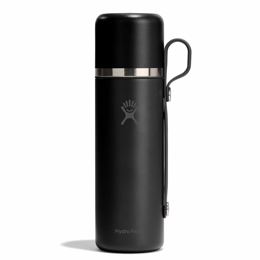 28 oz Hot Flask & Cup - Black