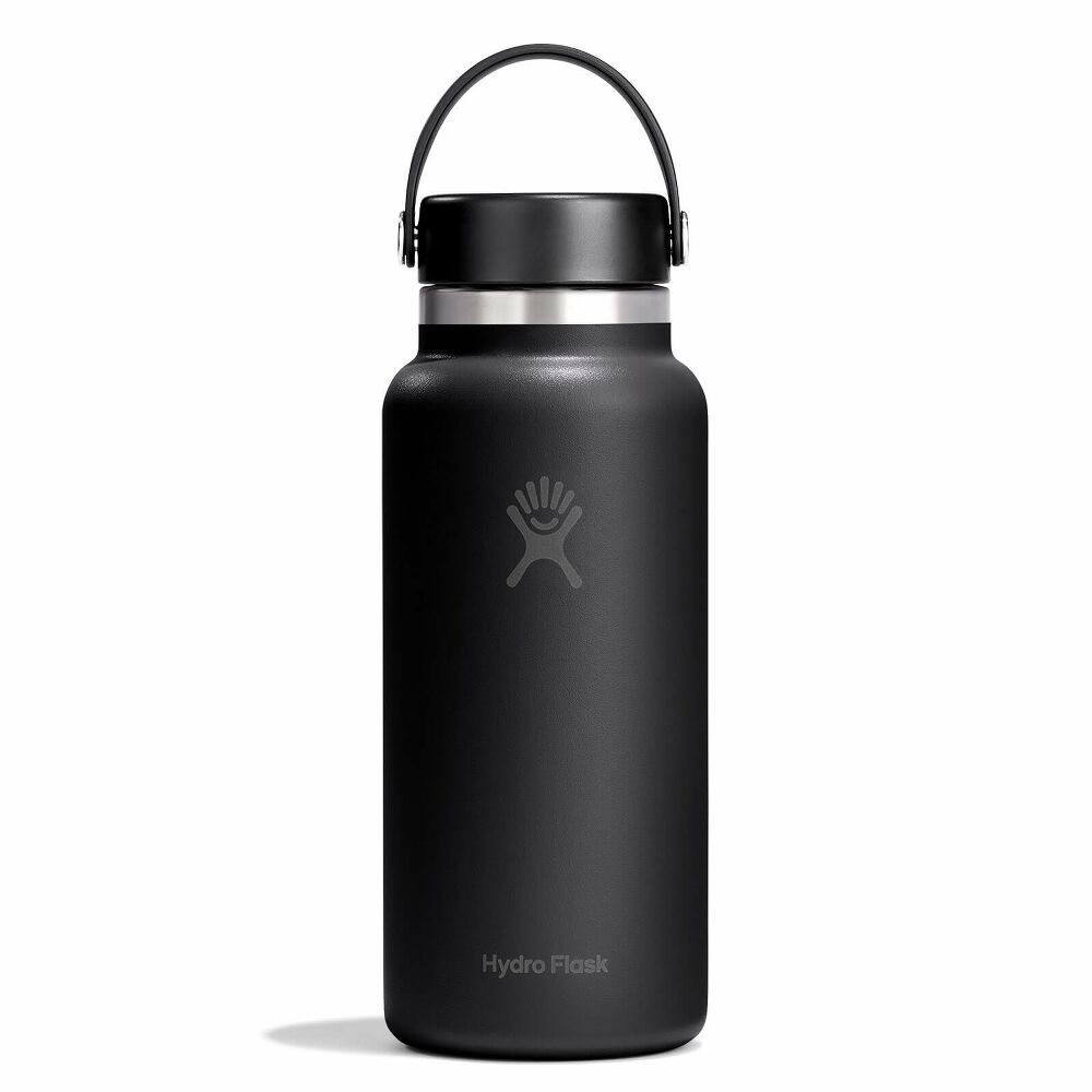 32 oz Wide Mouth Bottle - Black
